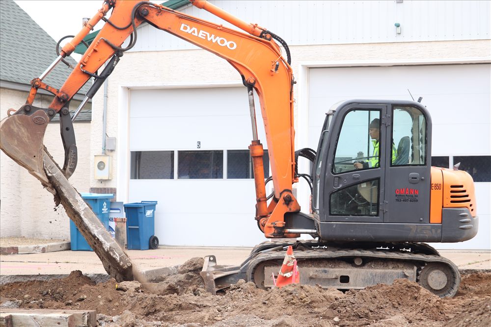 Excavating